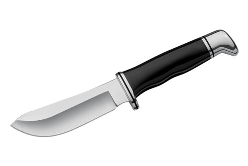SKINNER KNIFE BLACK PHENOLIC HANDLE